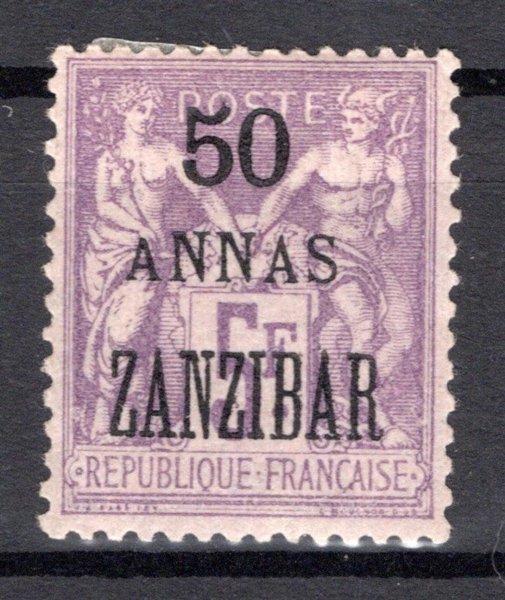 Zanzibar  - Mi. 36, hledaná známka