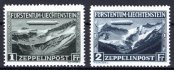 Liechtenstein - Mi. 114 - 15, Zeppelin, kat. 700,- ,hledané