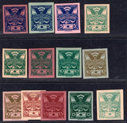 143 - 50 ZT ex, obyčejný papír, v originálních barvách i s obtisky