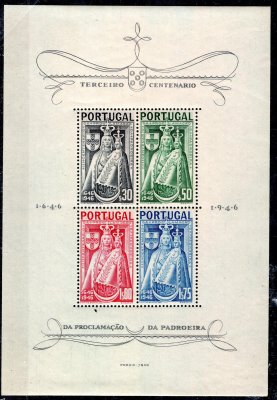 Portugalsko - Mi. Bl. 12, Madona