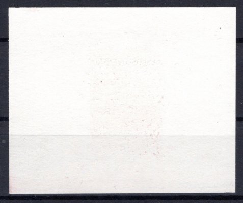 306, Kutná Hora,  rytina v fialové  barvě na lístku papíru
