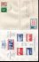1943 Londýnský aršík na R dopise čc. polní pošty v Anglii, smíšená franktura s anglickou poštou, zelené razítko