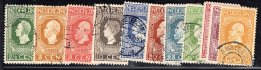 Holandsko - Mi. 81 - 91, nekompletní, králové, kat 150 EU