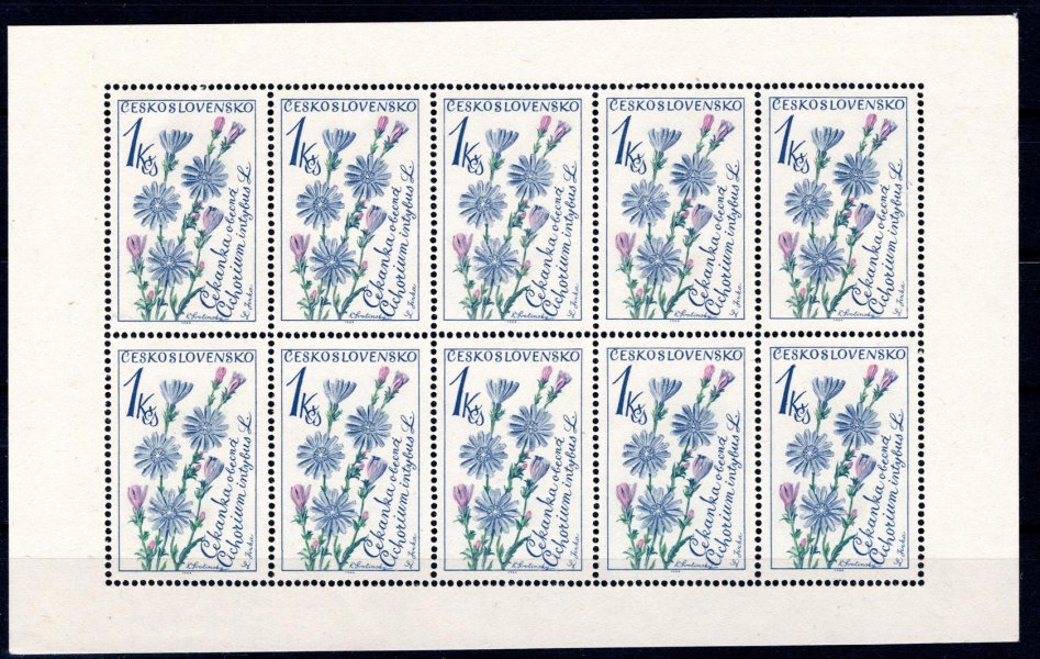 1379   PL (10); 1 Kčs Květina 