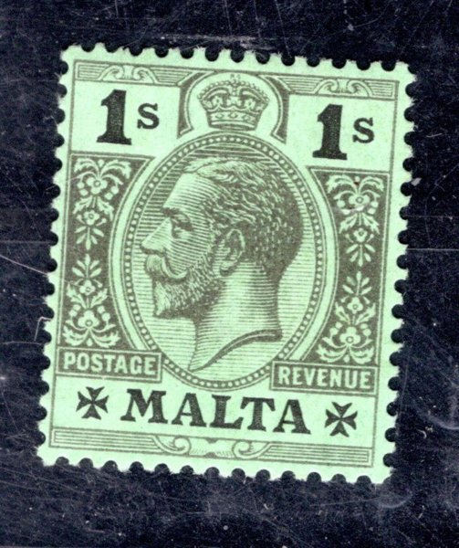 Malta - Mi. 49, Jiří V, výplatní svěží známka