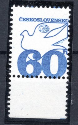 2113 VV1, krajová známka, bez žluté a červené bary, poštovní emblémy