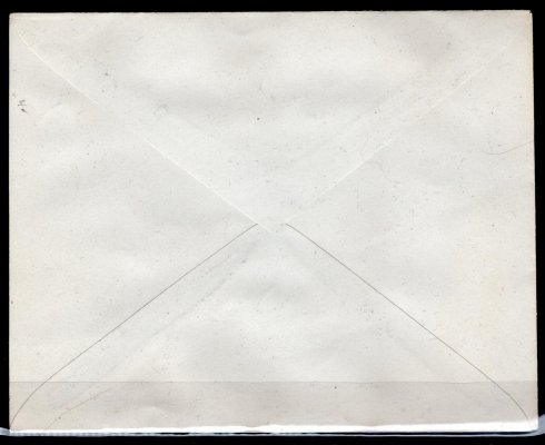 Dopis Pč 1919 ; vylepenými pěti známky ex 33 - 47 - dolepená adresa 