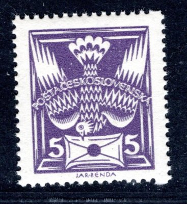 144 C ; 5 h fialová ležmý hřeben ; zk. Beneš 