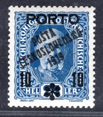 85  Typ II - Porto, 10/24 modrá, zk.Gi