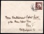 Dopis frankovaný hodnotou 25 h hnědá, adresováno do Rakouska, frankatura přesně dle v té době platného tarifu pro tuzemsko (), otisk podacího razítka JIHLAVA s datem 30. X. 1919

