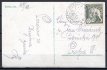 legionářské celistvosti, pohlednice vyfrankovaná legionářskou známkou hodnoty 15 h zelená, adresovaná do Prahy, odesláno dle patného tarifu, vlakové razítko ZNOJMO - PRAHA s datem 29. X. 1919
