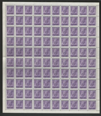 103  PA (100), Zimní pomoc - Karel IV, 60 h fialová, TD 2