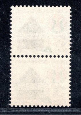 1966 xb  - dvoupáska  - 3 koruny Architektura - na papíru OZ - s DV 43/1 