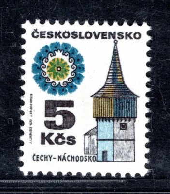1964  xb  - 5 Kčs Architktura - papír OZ 
