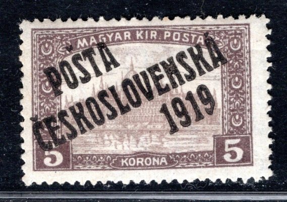 117 Typ III ; 5 koruna Parlament - zkoušeno Mikulski, Vrba 