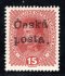 Revoluční 1918, tzv. Kralovické vydání - Fontánův přetisk, "česká pošta",  Mi.190, ve svěžím stavu se prakticky nevyskytuje, velmi vzácné