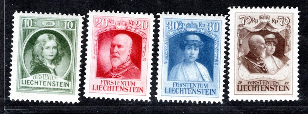 Lichtenstein - Mi. 90 - 3, nástup Franz I