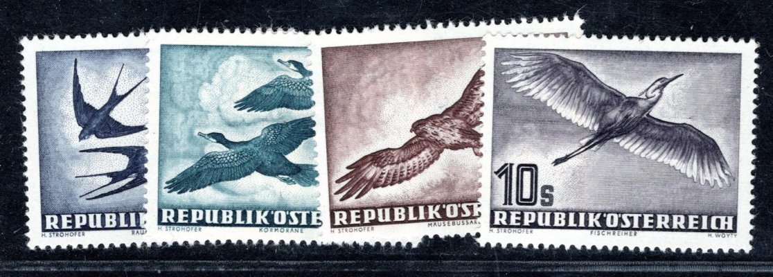 Rakousko - Mi.984 - 7, ptáci