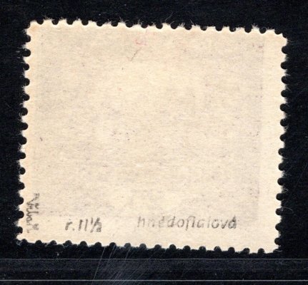 11 Db  ; 25 f hnědofialová -   ŘZ 11 1/2 ; silně podceňovaná známka , na první pohled krásný hnědý odstín  zk. Vrba 
