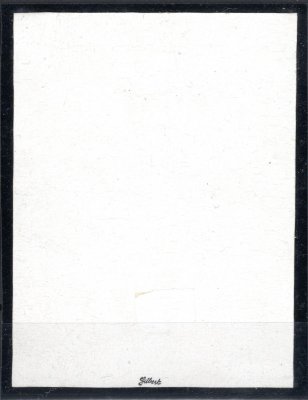 ZT 1200 h, TGM, ( velikost obrazu 50 x 69 mm ) v aršíkové úpravě, kartonový křídový papír, v barvě modré, zk. Gi,  velmi vzácné a hledané