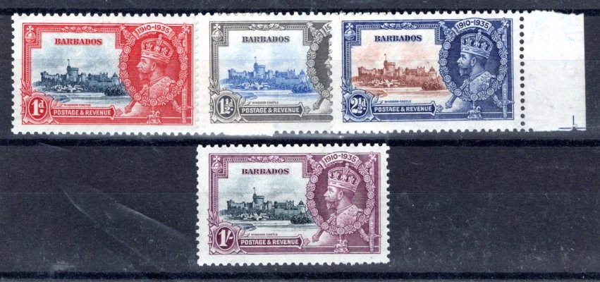 Barbados - SG. 241 - 4, Jubilejní, 32 L