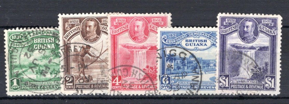 Brit. Guiana - SG. 283 - 7, Jiří, řada, 65 L