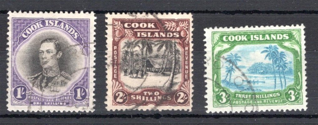 Cook Island - SG. 127 - 9, Jiří, 70 L