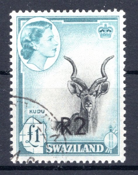 Swaziland - SG. 77 B, Alžběta, 350 L