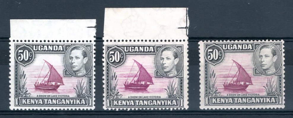 Kenya/Uganda/Tanganyika - SG. 144 , 144b, 144d, Jiří, 195 L"