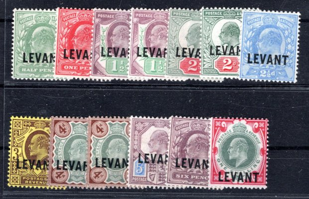 Anglie/Levanta - L 1 - 10, L 34,4a, 7a, 155 L