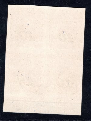 DL 31, kartonový papír, doplatní 10/5 hnědoolivová, krajový 4 blok s počítadly, zajímavé