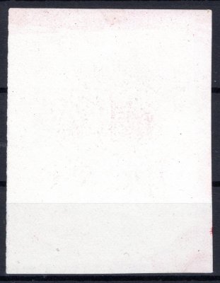 323, Purkyně  rytina v červené  barvě na lístku papíru