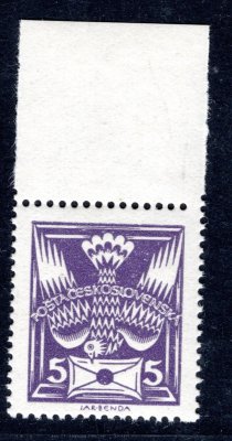 144 C ; 5 h fialová, ležmý hřeben s horním okrajem  ; zk. Beneš 
