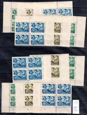 72 - 4, kompletní miniatura, poštovní kongres
