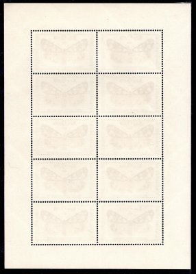 1531,  PL (10), motýli, 2 Kč, koncová hodnota, deska A