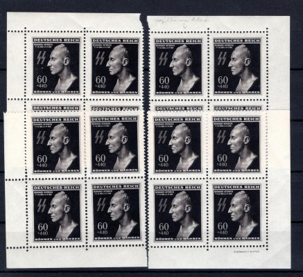 111, miniatura o 16-ti známkách, Heydrich