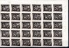 371, bratislavské vydání, 10 K černá, pravý horní rohový 30 ti blok se ST typ I+II a DO 7,16, ojedinělé