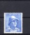 402, londýnské vydání, 10 Kč modrá - DV 183/1 - péro za kloboukem, oblíbená vada
