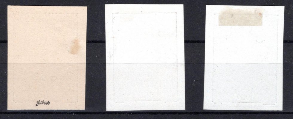 141 - 2 ZT, TGM, papír křídový,  500 + 1000 h, 500 h odstíny, 1 x zk. Gi
