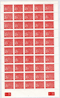 DL 2,  PA (50), červená 10 h, DČ 1A-39, x-x, katalog cenu neuvádí,  hledané