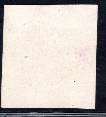 299 ZT, Mácha, otisk rytina na lístku papíru, červená 1 Kč