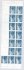 19, horní pás tří řad známek se 6-ti kupóny, modrá 10 Kč, vzácné, minimální výskyt