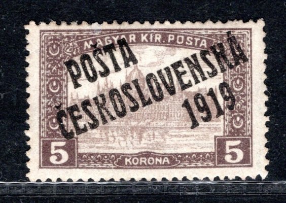 117 ; 5 koruna Parlament typ II - zkoušeno Mahr 