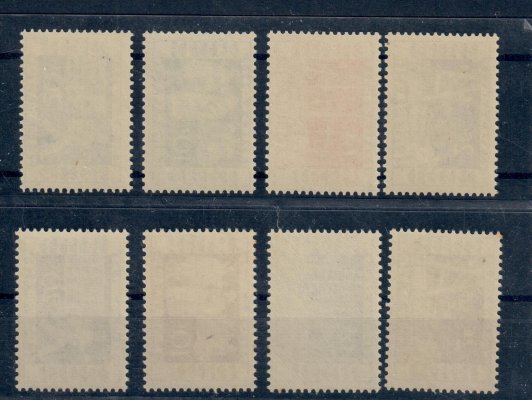Holandsko - Mi. 593/6, 597/600, 100 let telegrafu a známky