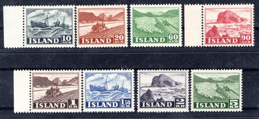Island - Mi. 263 - 70, rybolov a zemědělství