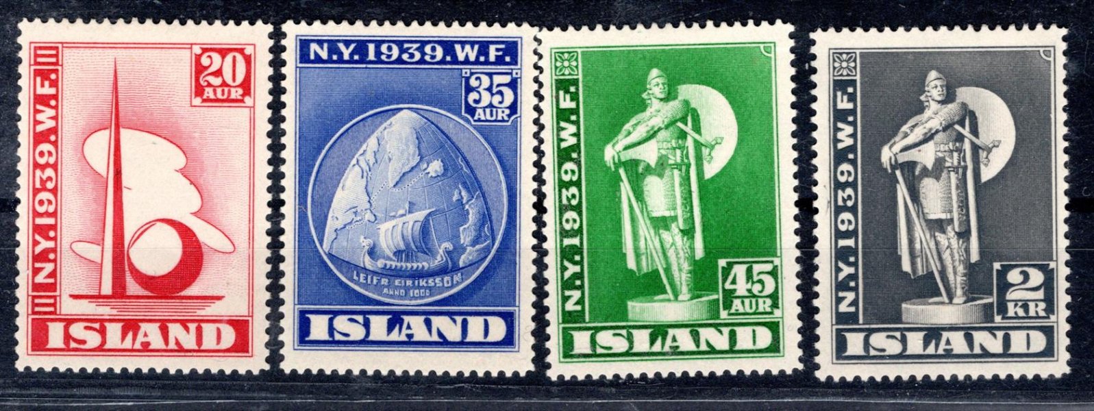 Island - Mi. 204 - 7, světová výstava New York