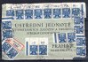 R dopis s mimořádnou frankaturou 60 x Pofis 143, modrá 5 h , včetně rohů, DČ v rámu, stopy poštovního provozu, zajímavé