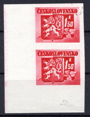 365 B, Bratislavské, DV 121 ( drobný otisk červené barvy na okraji) lišta 