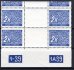 DL 11 ; 5 koruna modrá dvoupáska meziarší řezané s Dč 1 - 39 1 A - 39 