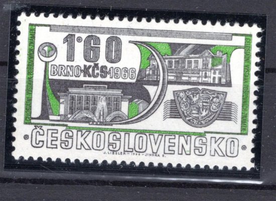 1555, výstava známek Brno, DV 40/2